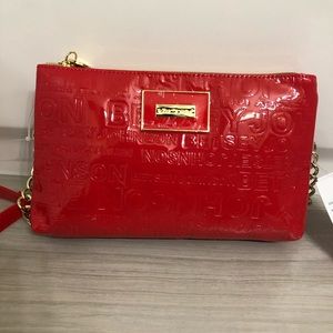 ⭐️SALE⭐️ Betsey Johnson Red Patent Crossbody